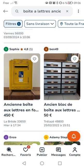 Recherche boîte aux lettres la poste. 2