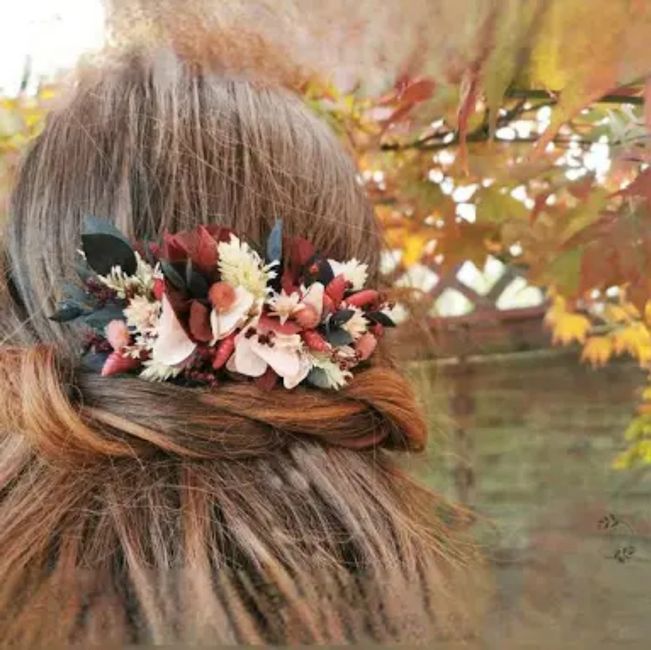 Fleurs dans les cheveux 2