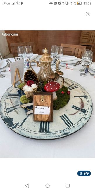 Nappe ou centre de table 7