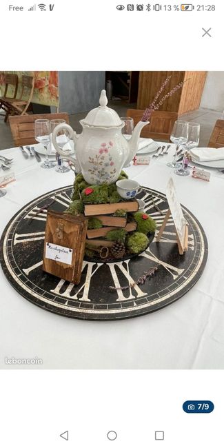 Nappe ou centre de table 6