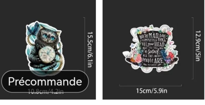 Stickers plan de table 3