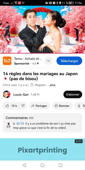 Video mariage japonais 1