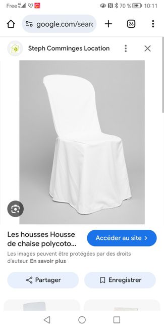 Housse de chaises - 1