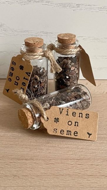 Cadeaux invité graines à semer - 5