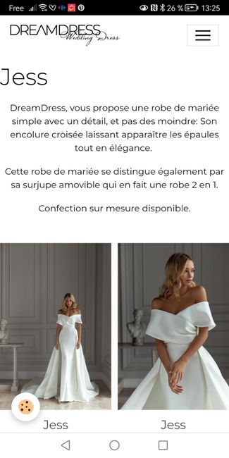 Recherche Robe de Mariée - 1