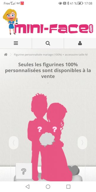 Figurines de pièce montée 2