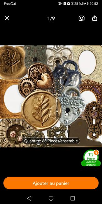 Projet scrapbookîng 1