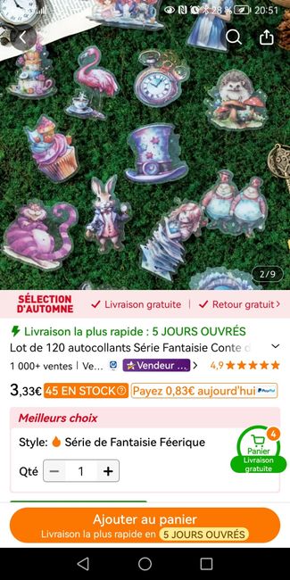 Projet scrapbookîng - 2