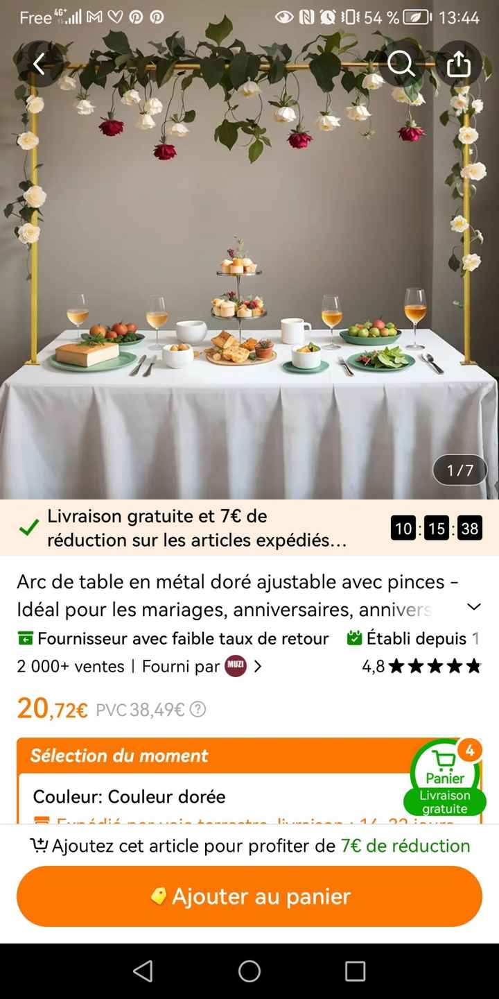 Que d'avancées ! Fête de mariage guinguette 😊 - 1