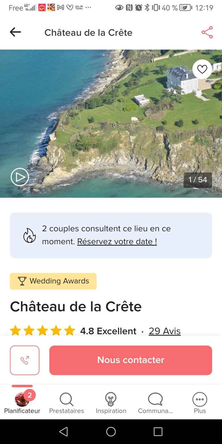 Lieu / cérémonie / cocktail vue mer en Normandie - 1