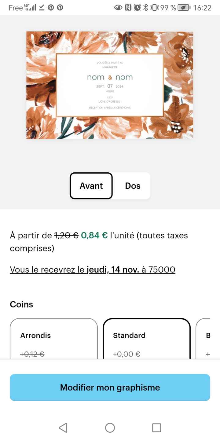 Site faire part. - 1