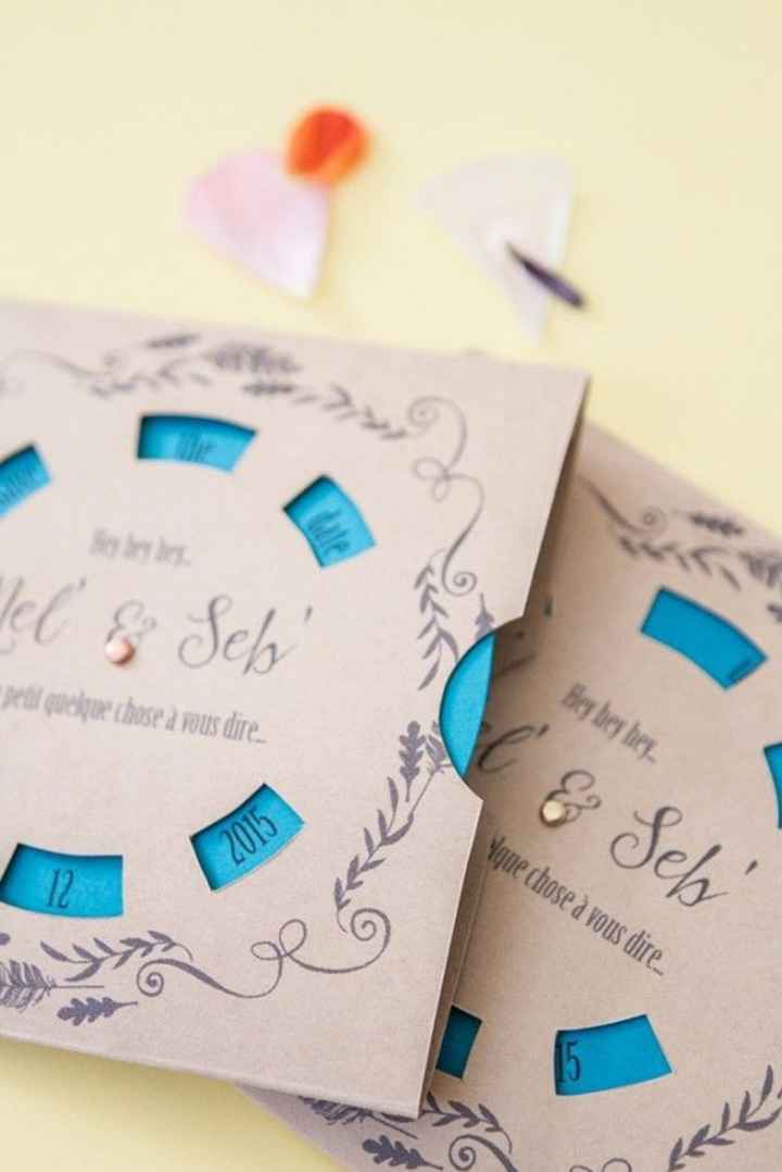 Besoin Idée save the date - 5
