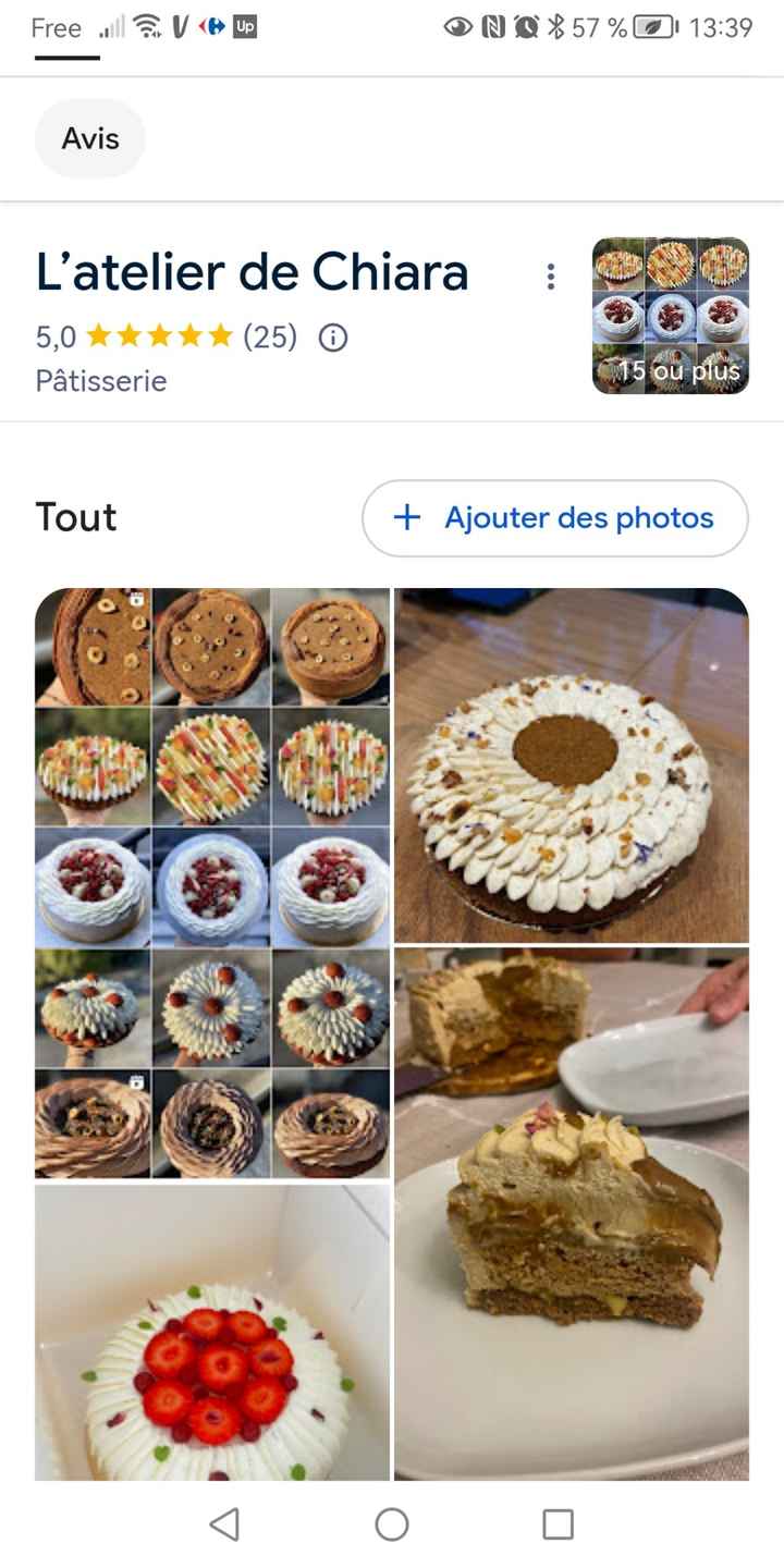 Recherche gâteaux de mariage - 1