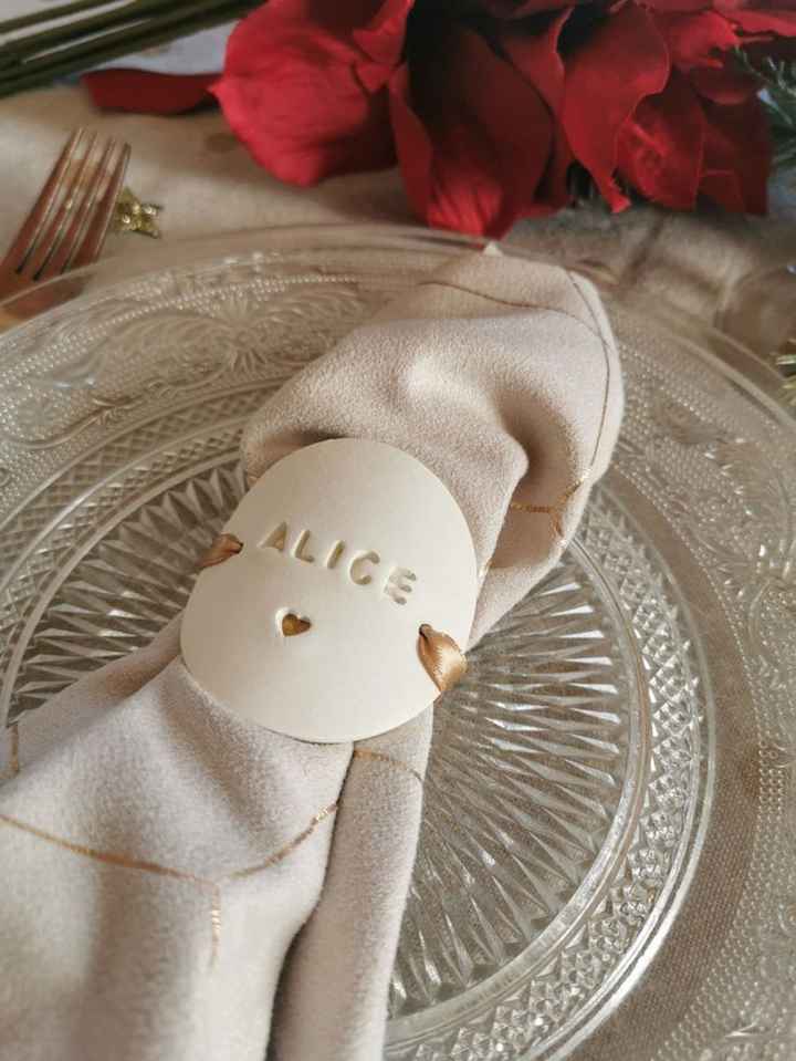 Serviette de Table personnalisées - 1