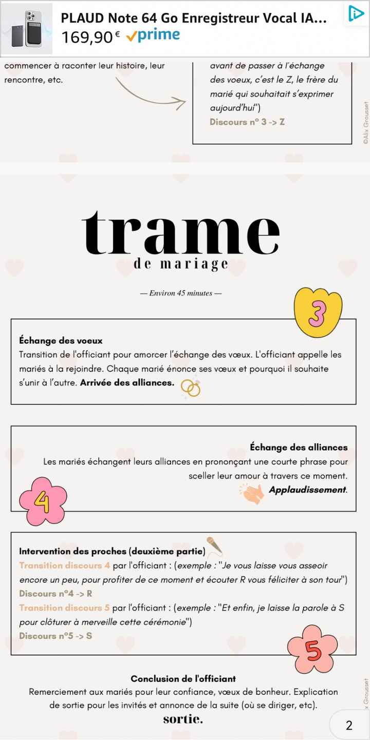 Cérémonie laique - 2