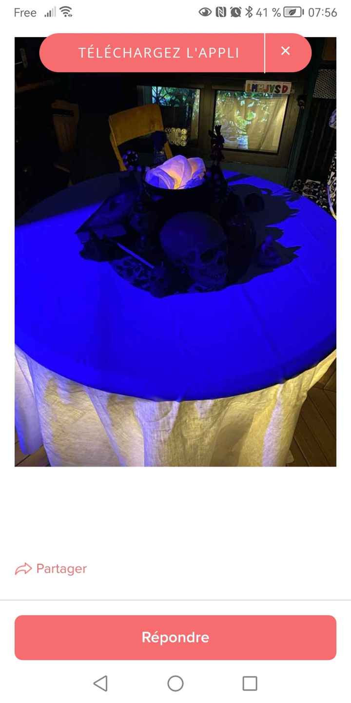 Mariage style gothique - 2