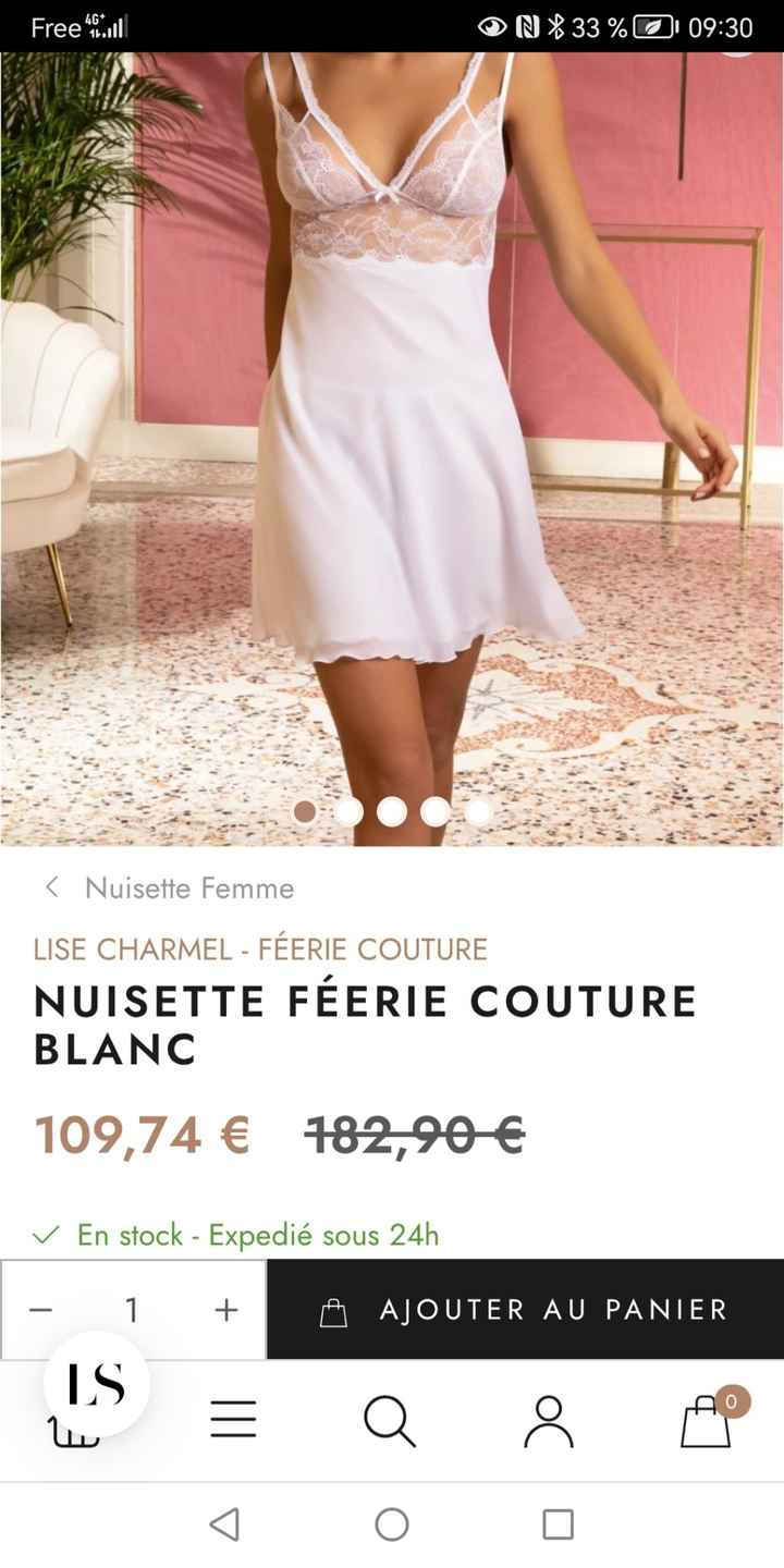 Habillée pour les photos de préparatifs - 1