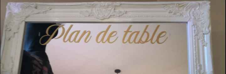 Stickers plan de table - 1