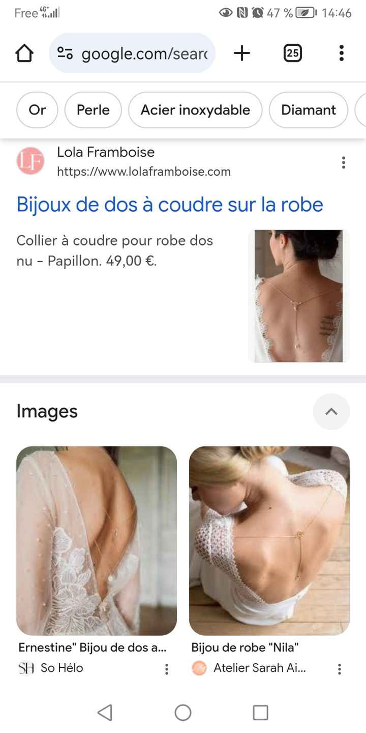 Bijoux de dos - 1