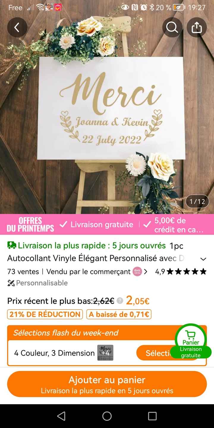 Panneau de bienvenue - 2