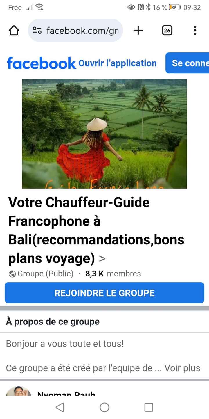 Voyage de noce à Bali - 1