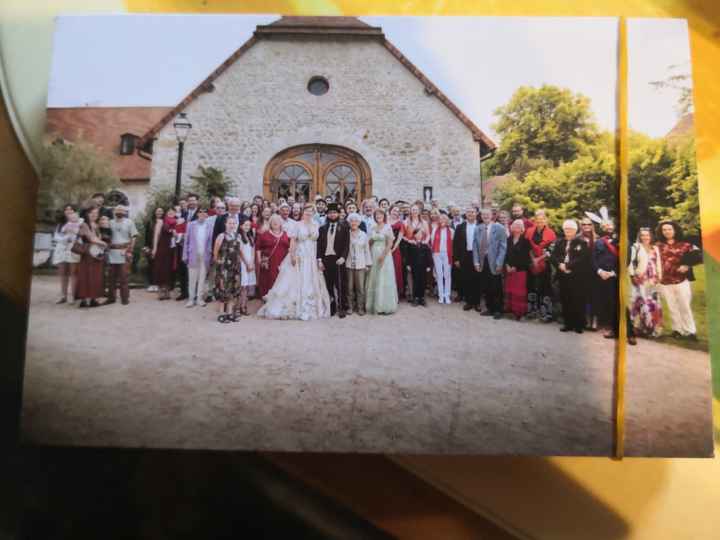 Carte de remerciement recue - 2