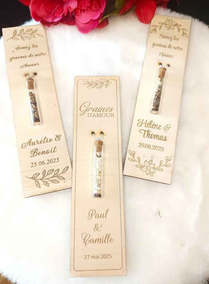 Cadeaux invité graines à semer - 2