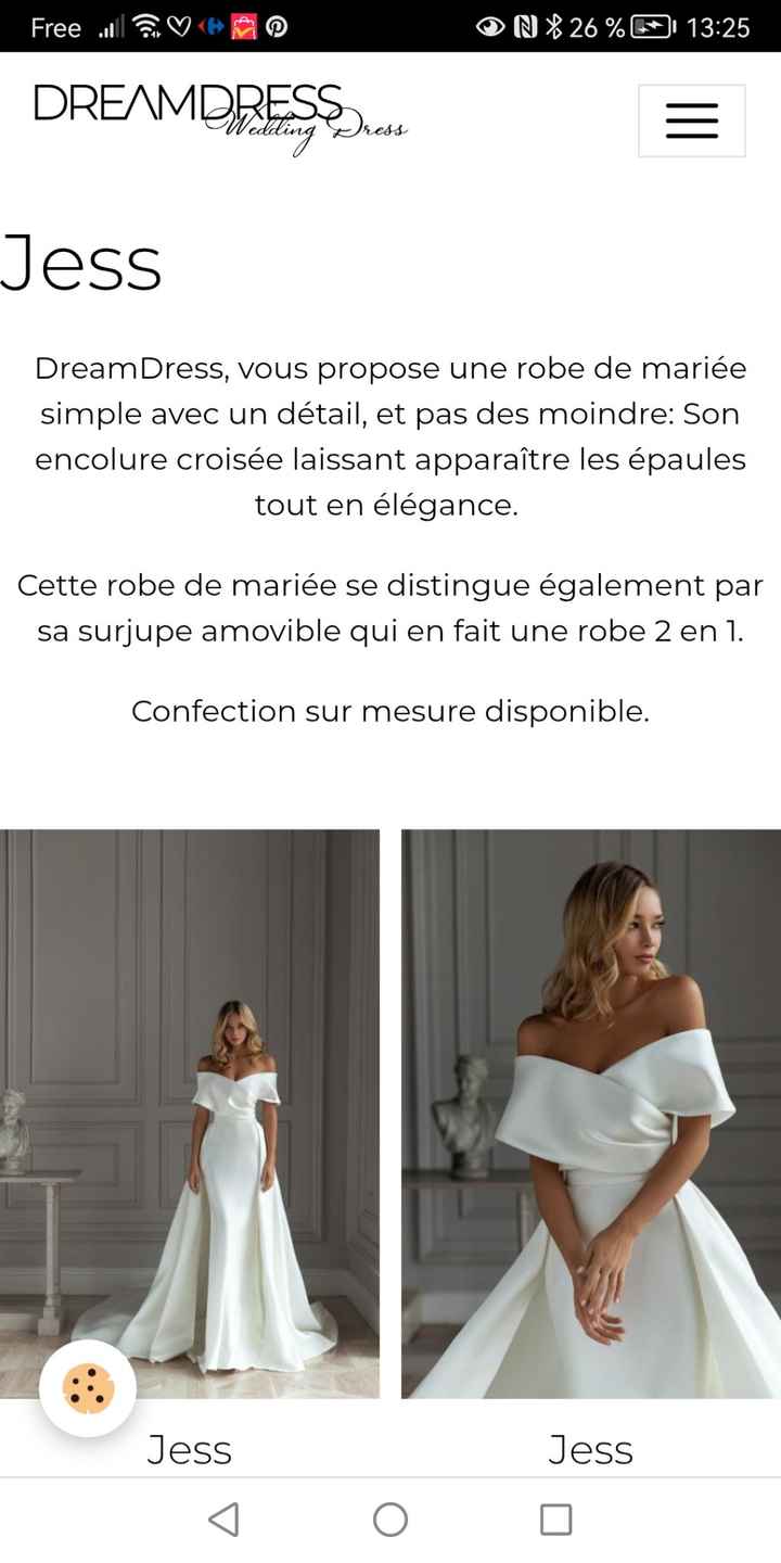 Recherche Robe de Mariée - 1