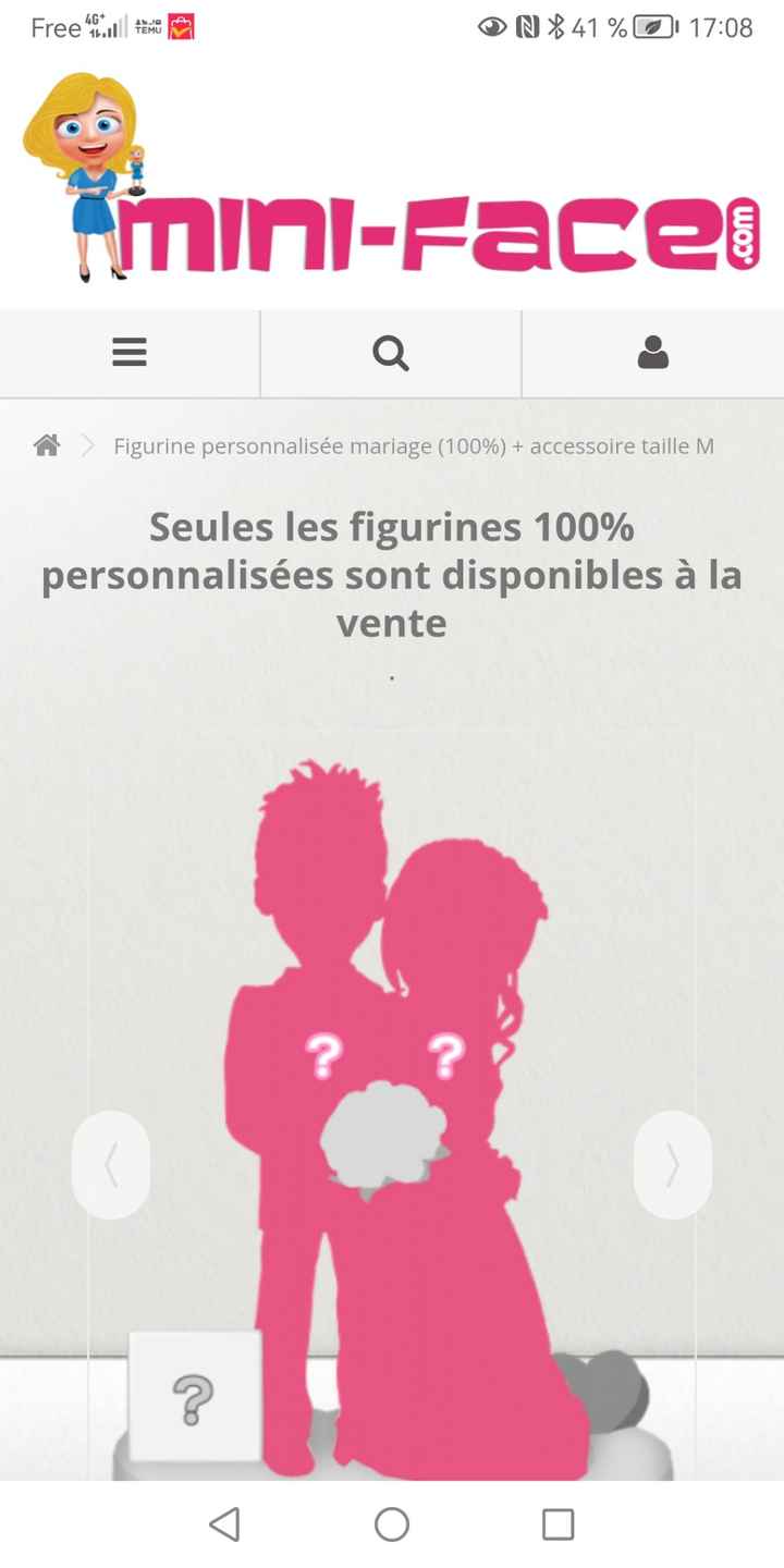 Figurines de pièce montée - 1