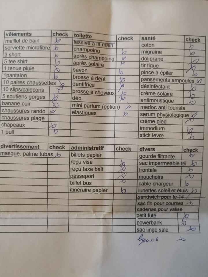 Faisons nos valises - 1