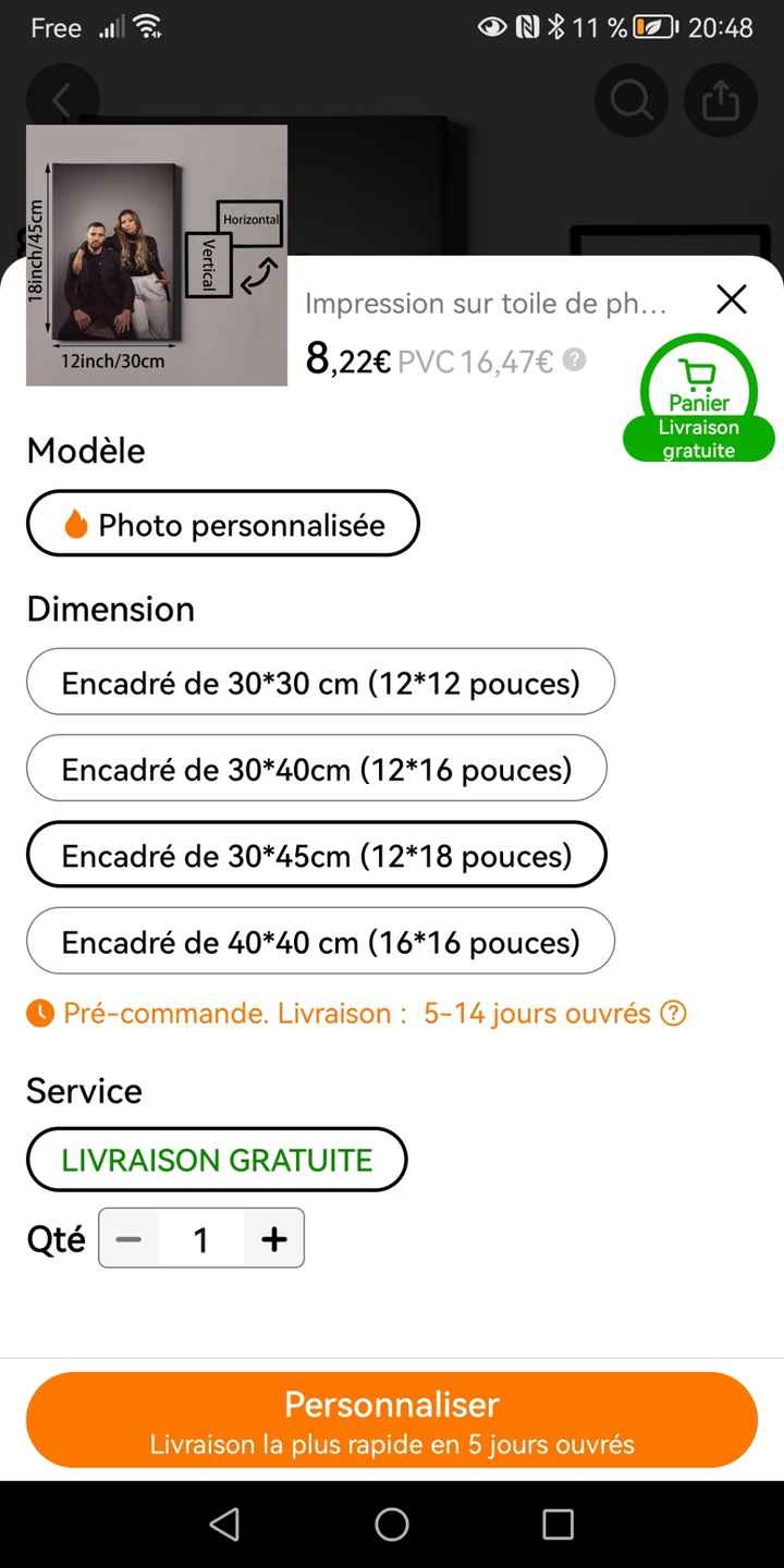 Votre budget impression de photos - 1