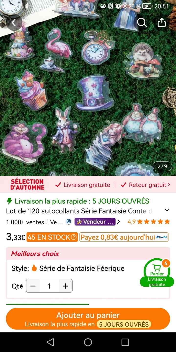 Projet scrapbookîng - 2