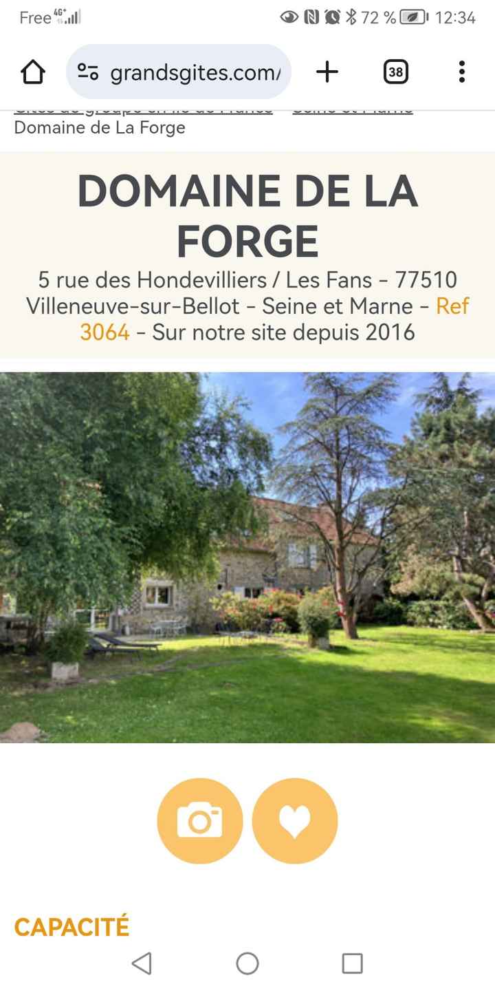 Lieu pour Mariage intimiste - 1