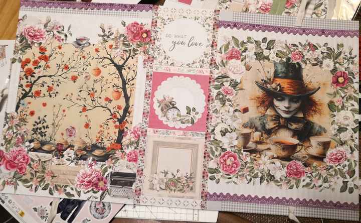 Page de garde scrapbookîng - 1