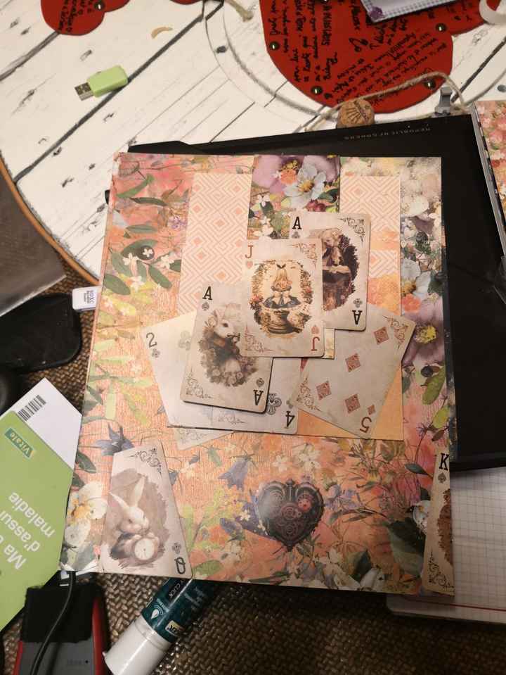 Page de garde scrapbookîng - 1