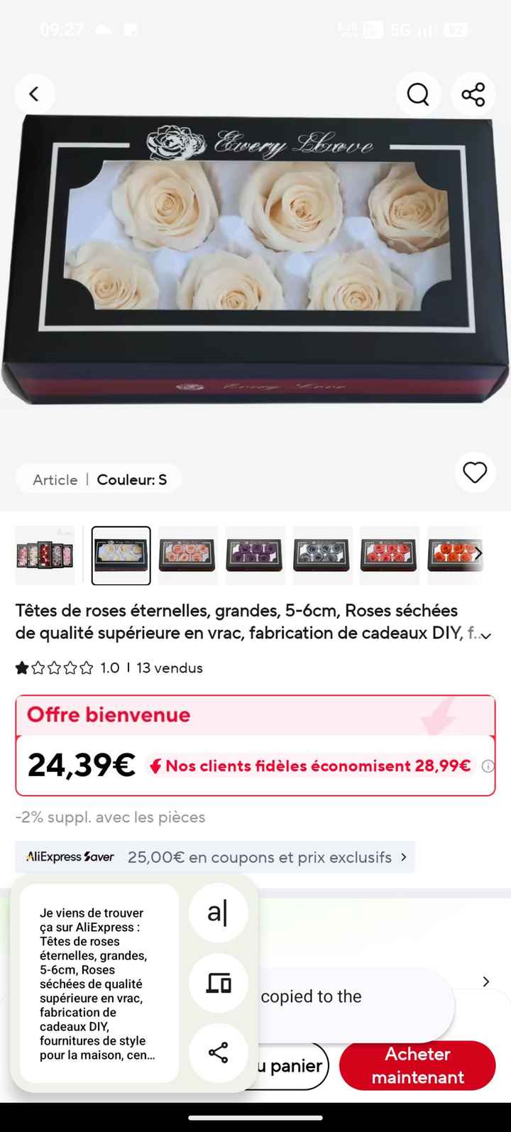 Guirlande florale table des mariés diy - 1