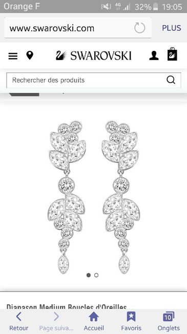 Achat boucles d'oreilles + bracelets - 2