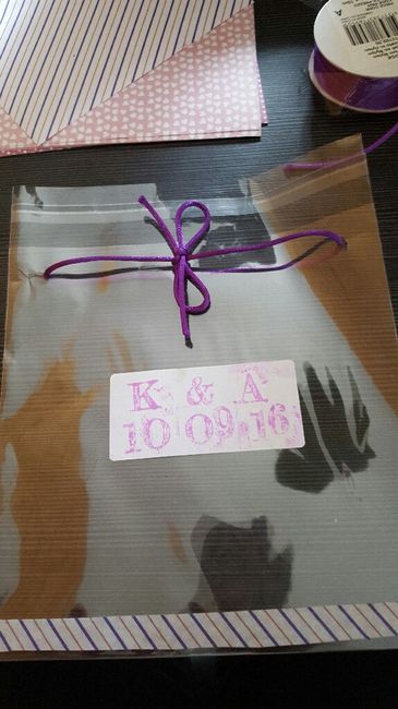Sachets et autocollants pour mon candy bar - 1