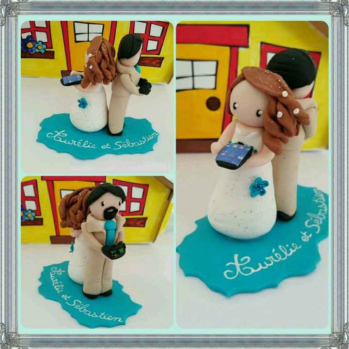 Figurine pour la pièce montée - 1