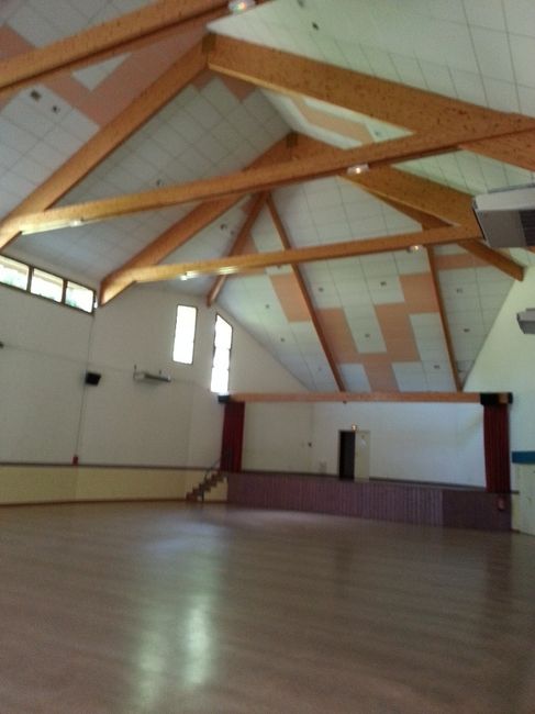 La salle pour la soirée