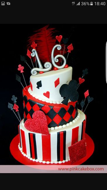 Wedding cake theme vegas marseille et alentours - 3