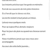 Texte livre d'or - 1