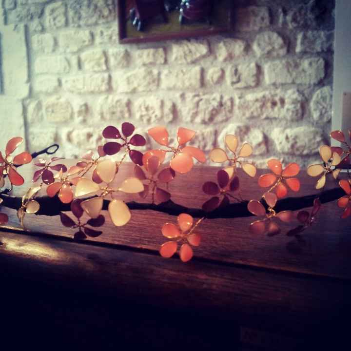 couronne de fleurs