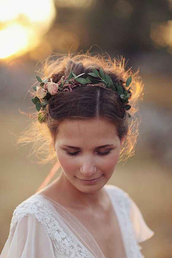 Pensez vous que ma robe va bien avec une couronne de fleurs ? - 1