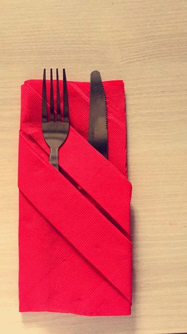 Diy serviettes déco+couvert - 1