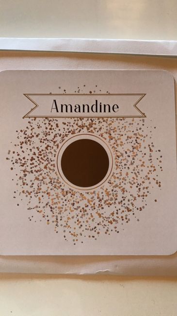 Carte à gratter - 1