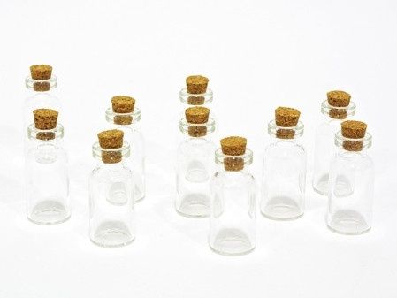 Site petite épicerie - fiole en verre