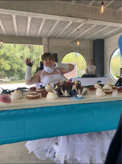Les gâteaux des mariés 