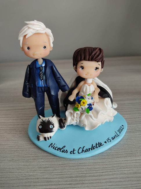 La figurine pour le dessert