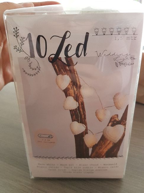 Guirlande coeurs action - 1